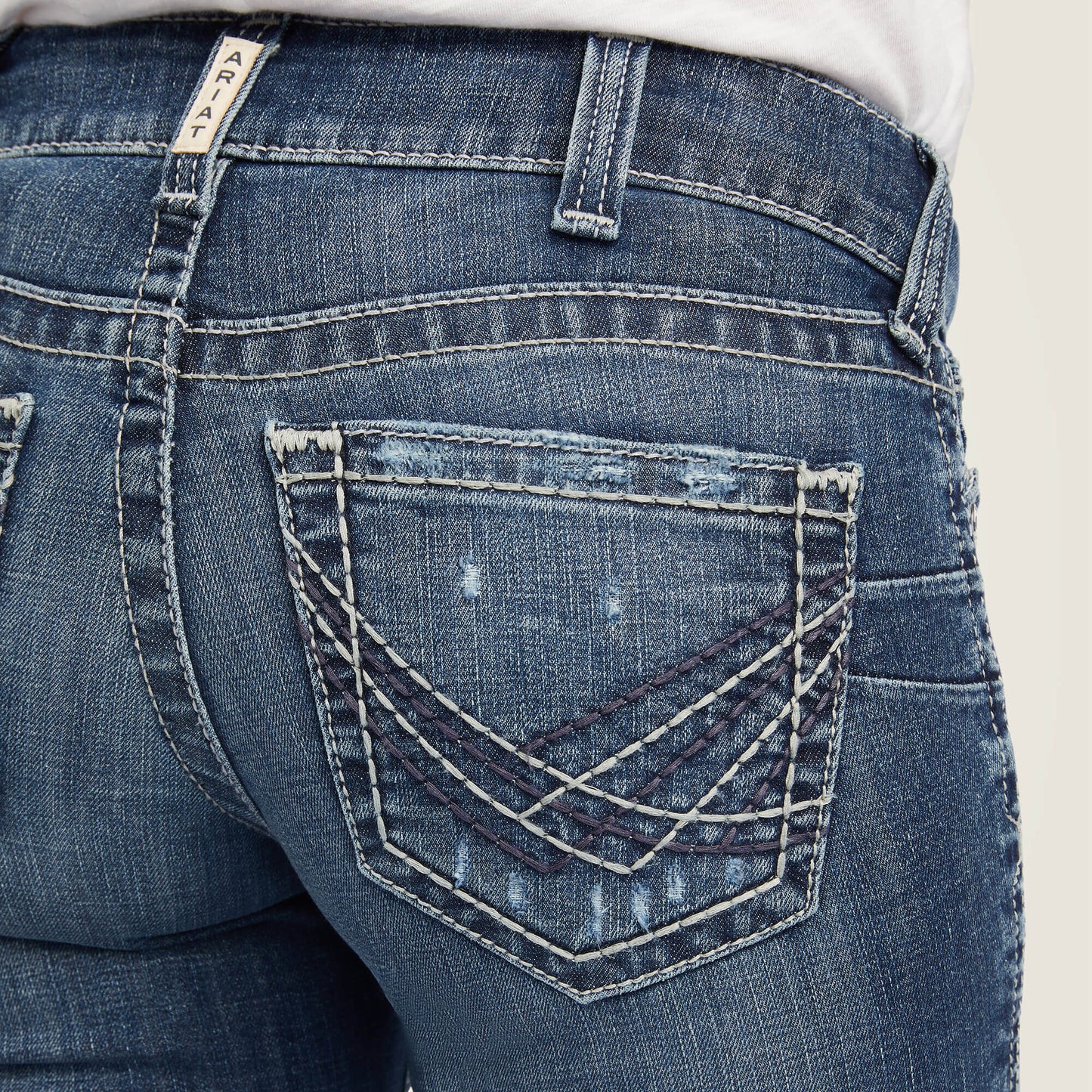Ariat R.E.A.L. Mid Rise Raquel Boot Cut Jean