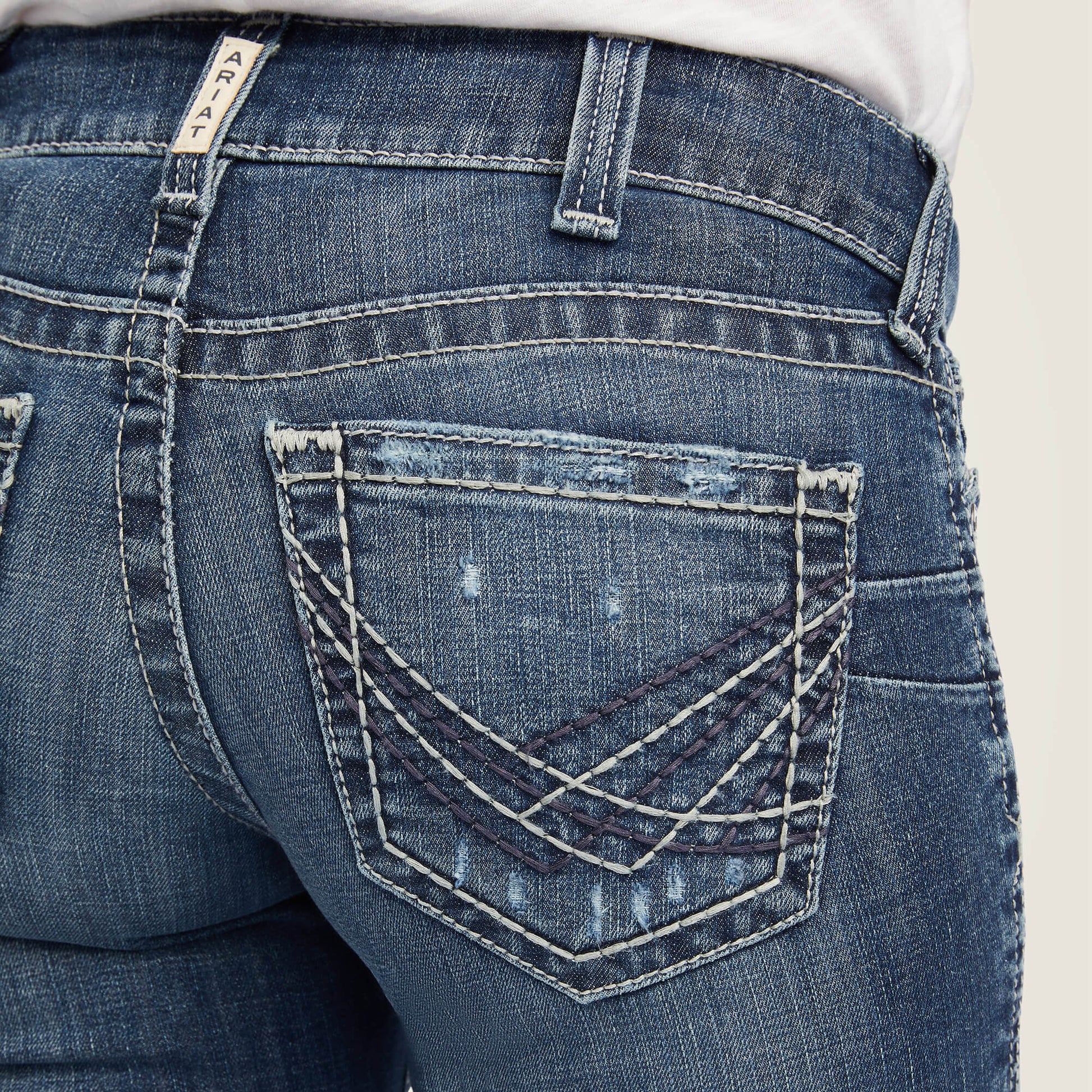 Ariat R.E.A.L. Mid Rise Raquel Boot Cut Jean