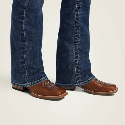 Ariat R.E.A.L. Mid Rise Raquel Boot Cut Jean