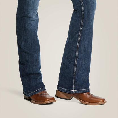 Ariat R.E.A.L. Mid Rise Arrow Fit Stretch Shayla Boot Cut Jean