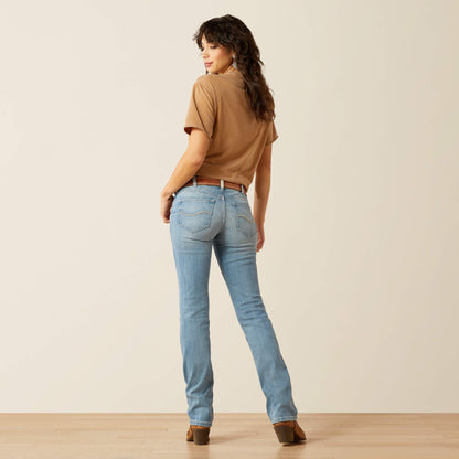 Ariat Mid Rise Alessia Straight Leg Jean