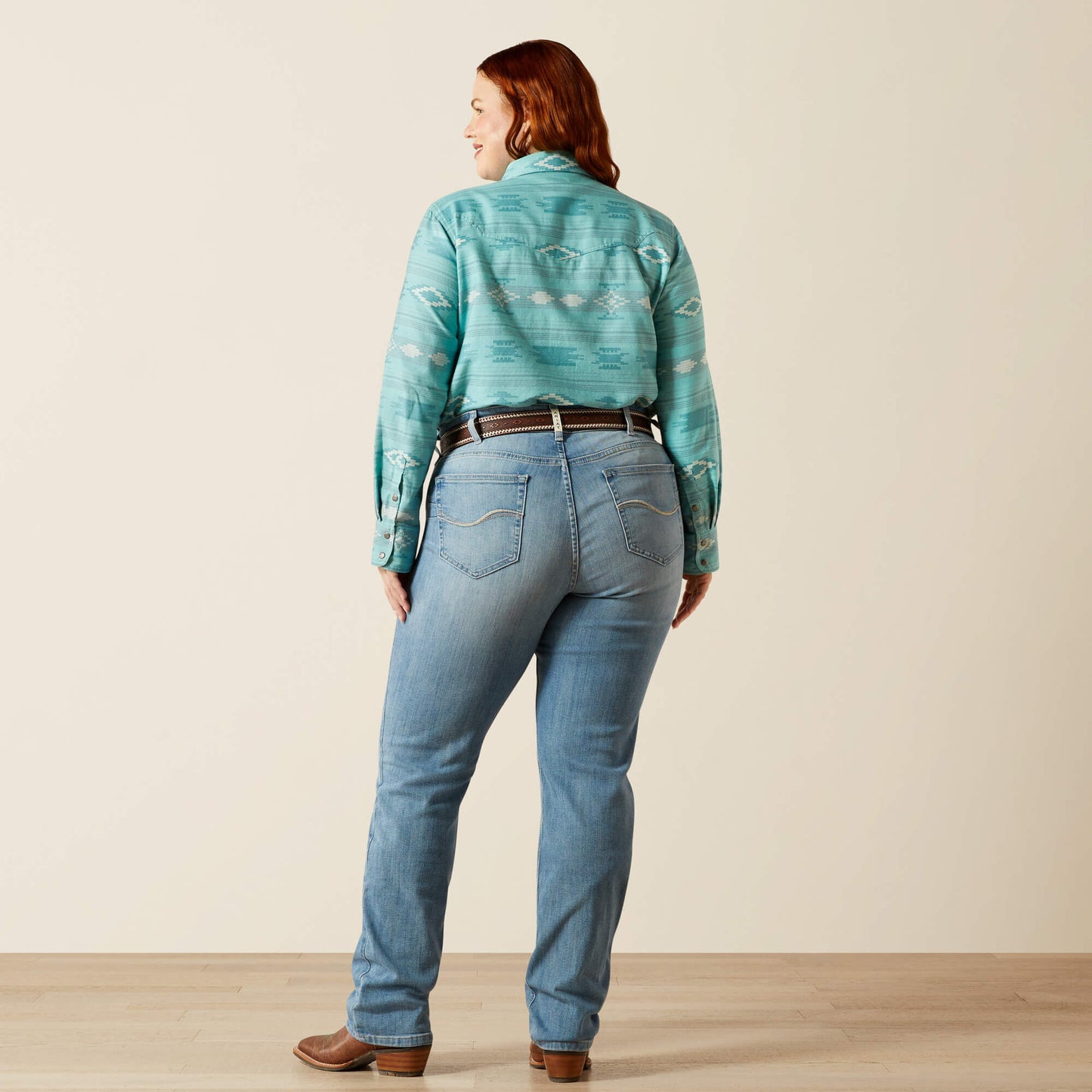 Ariat Mid Rise Alessia Straight Leg Jean