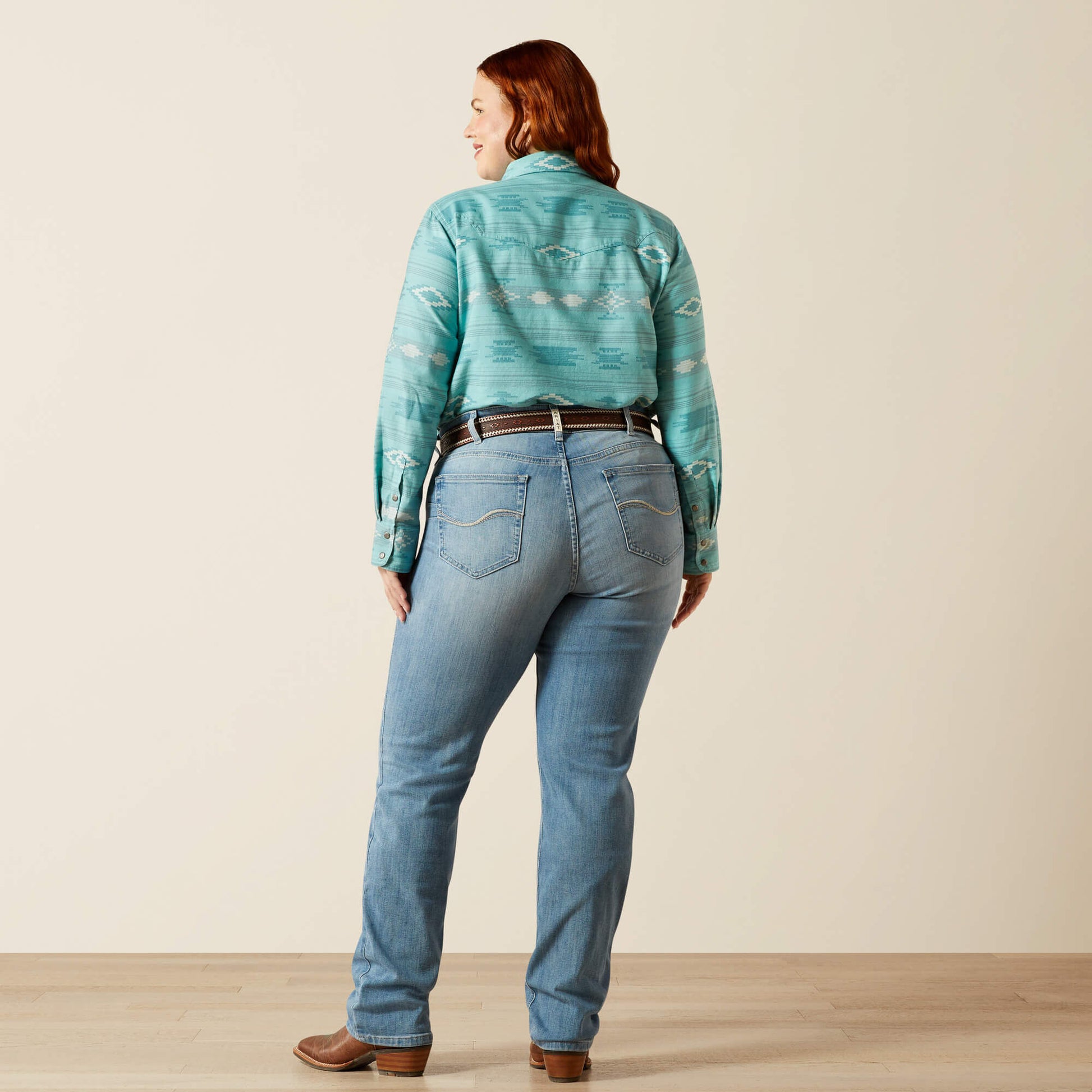Ariat Mid Rise Alessia Straight Leg Jean