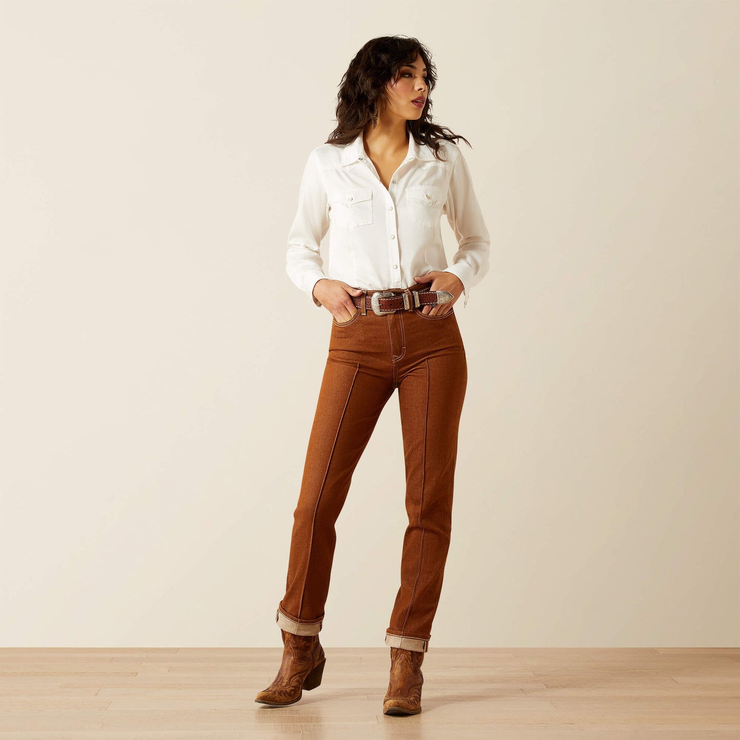 Ariat Ultra High Rise Relaxed Straight Leg Jean