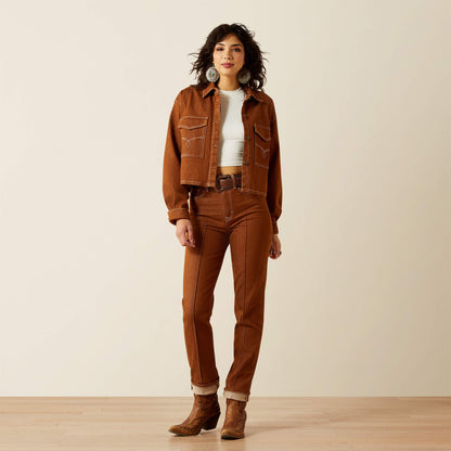 Ariat Ultra High Rise Relaxed Straight Leg Jean