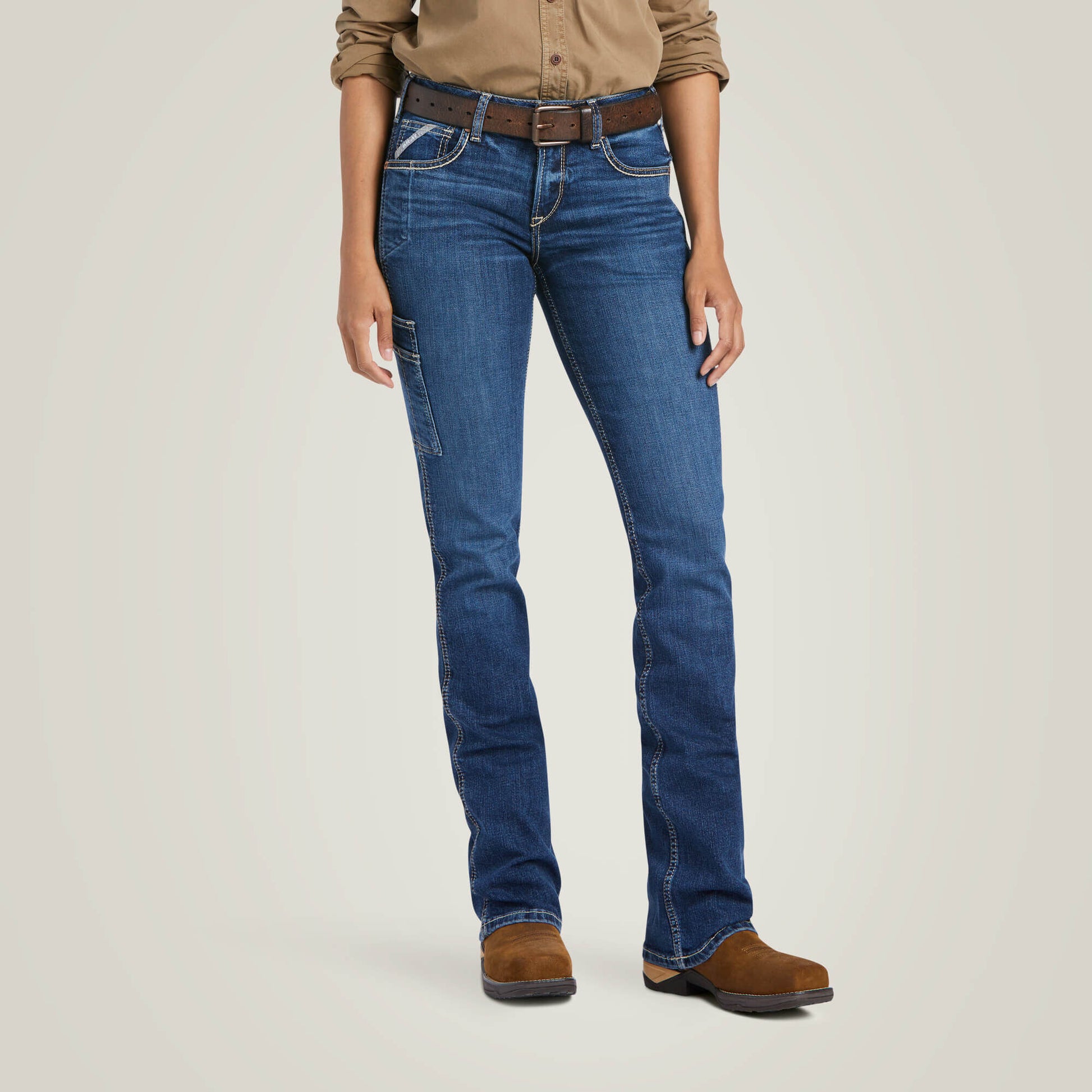 Ariat Rebar Work Flex Perfect Rise Riveter Boot Cut Jean