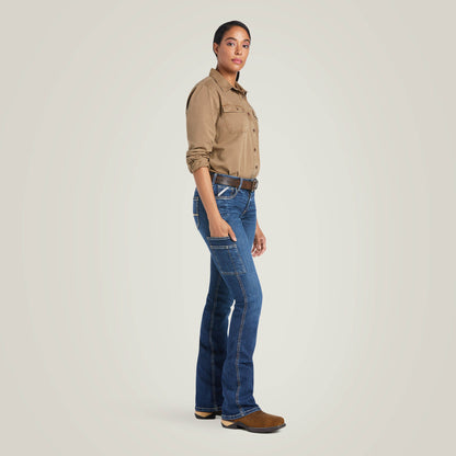 Ariat Rebar Work Flex Perfect Rise Riveter Boot Cut Jean