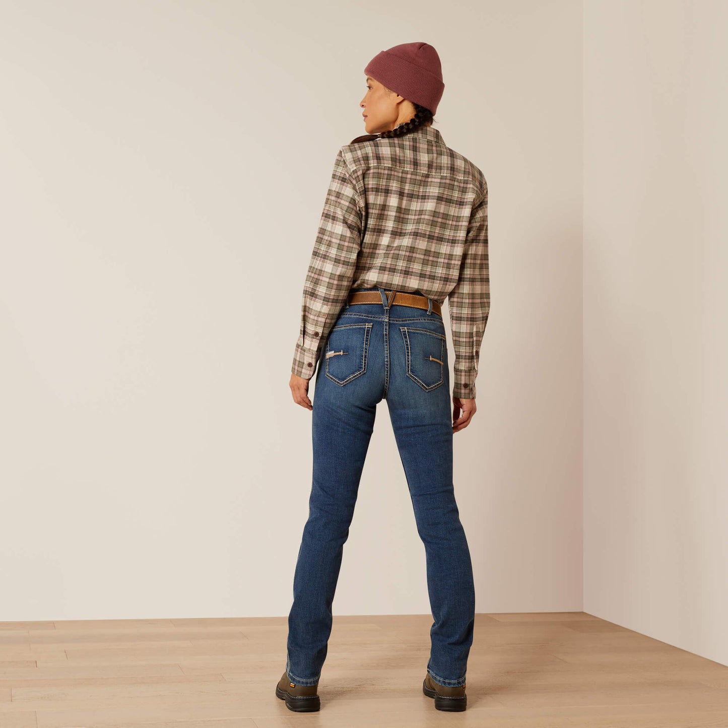 Ariat Rebar High Rise Riveter Straight Jean