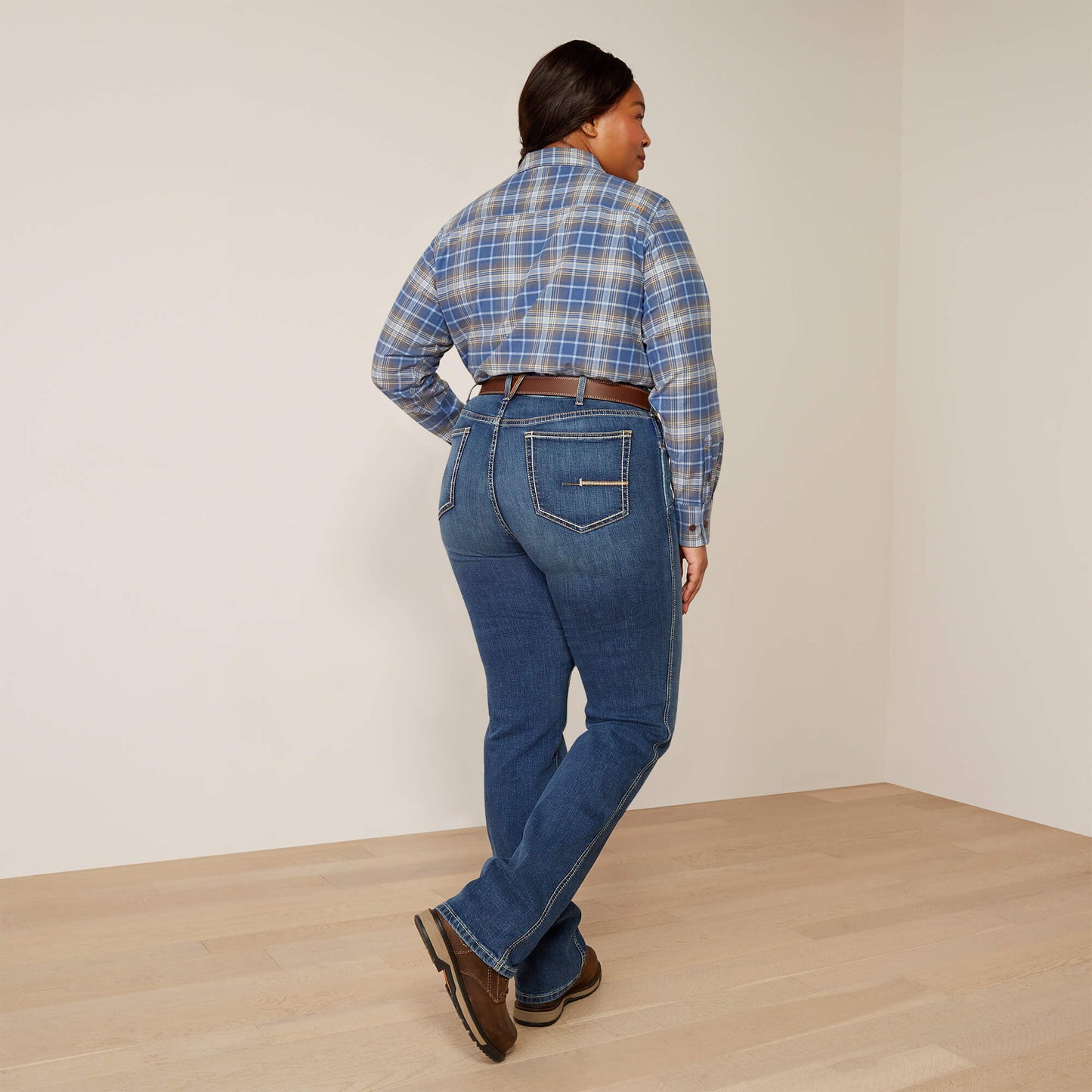 Ariat Rebar High Rise Riveter Straight Jean