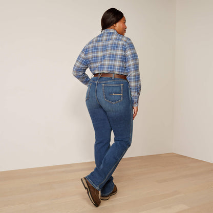 Ariat Rebar High Rise Riveter Straight Jean