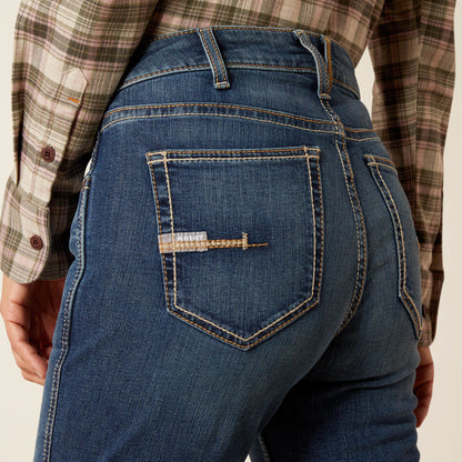 Ariat Rebar High Rise Riveter Straight Jean