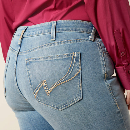 Ariat Mid Rise Giovana Leg Slim Trouser Jeans