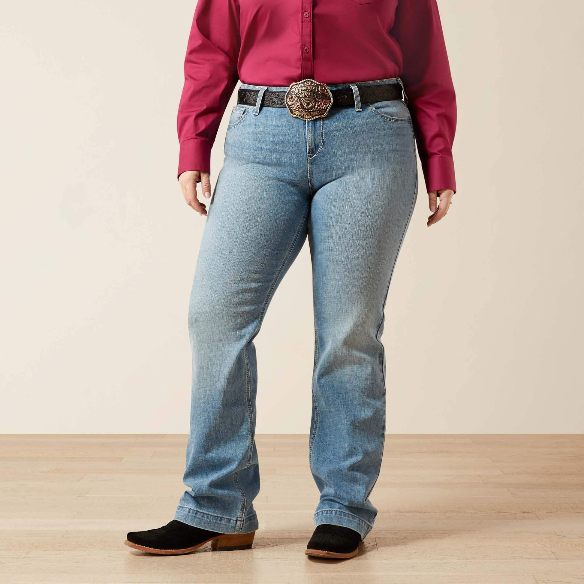 Ariat Mid Rise Giovana Leg Slim Trouser Jeans