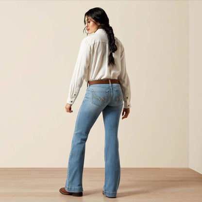Ariat Mid Rise Giovana Leg Slim Trouser Jeans