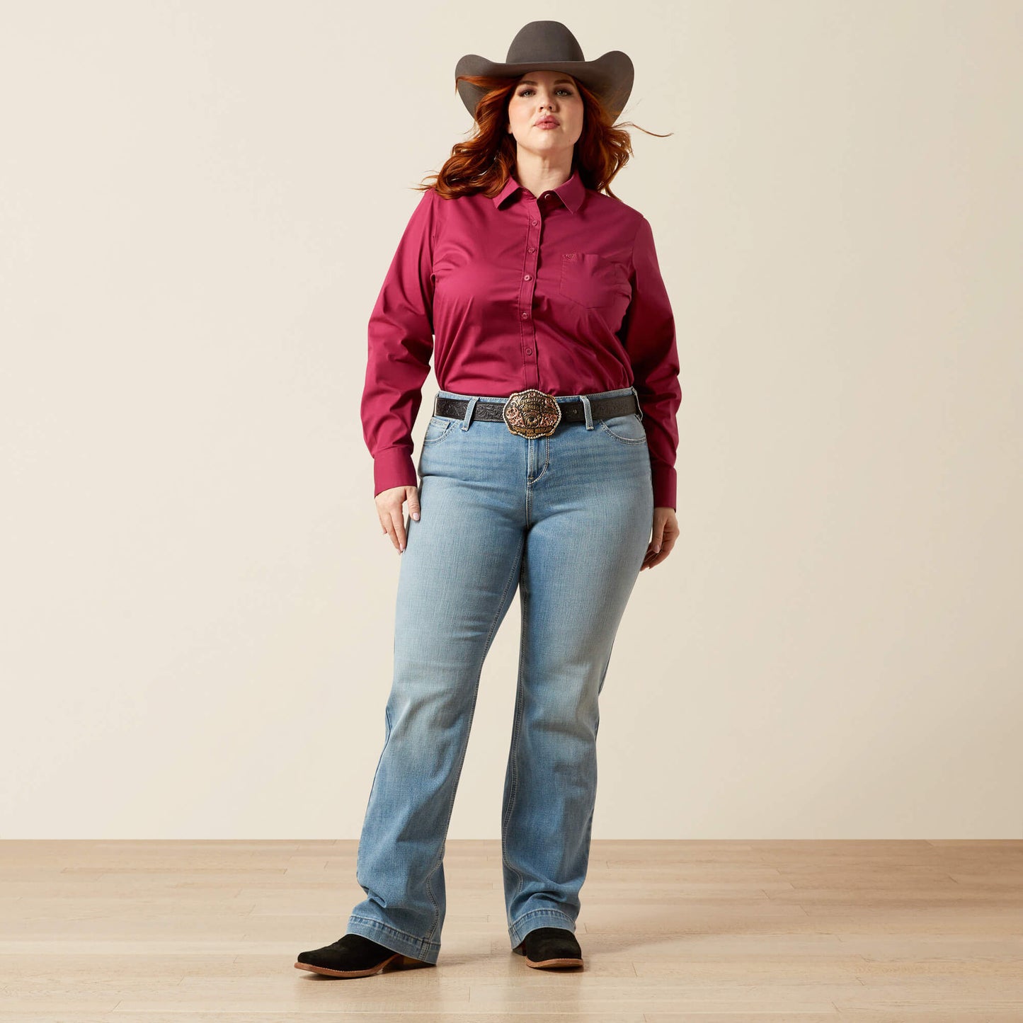 Ariat Mid Rise Giovana Leg Slim Trouser Jeans