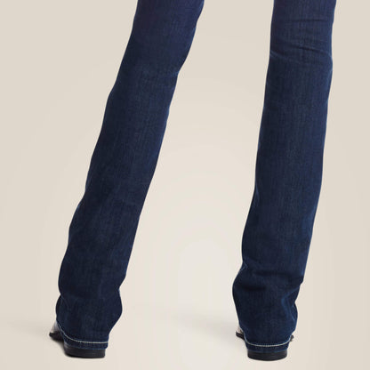 Ariat R.E.A.L. Low Rise Stretch Rosy Whipstitch Boot Cut Jean