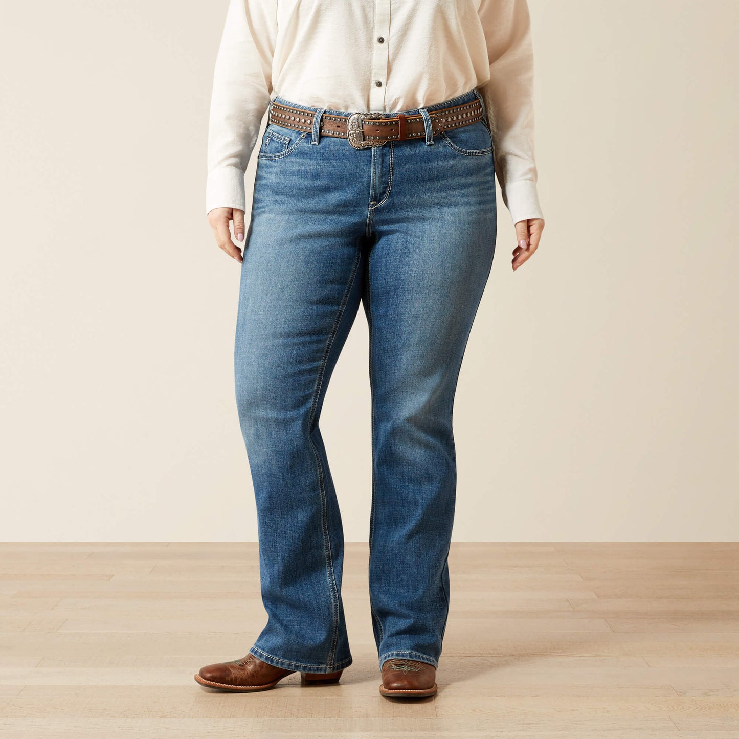 Ariat Mid Rise Aisha Boot Cut Jean