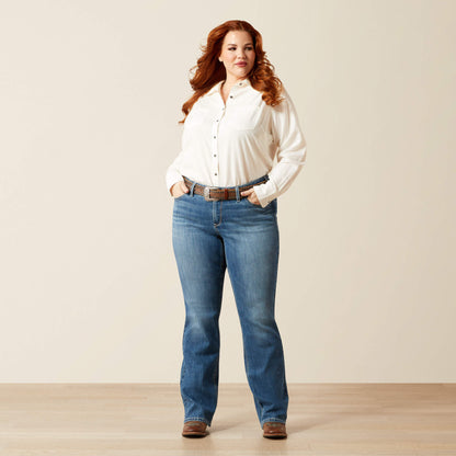 Ariat Mid Rise Aisha Boot Cut Jean