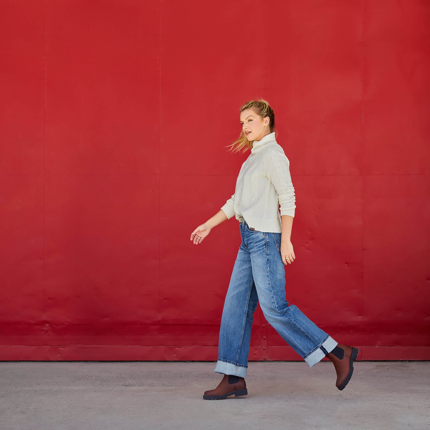 Ariat Ultra High Rise Tomboy Wide Jean