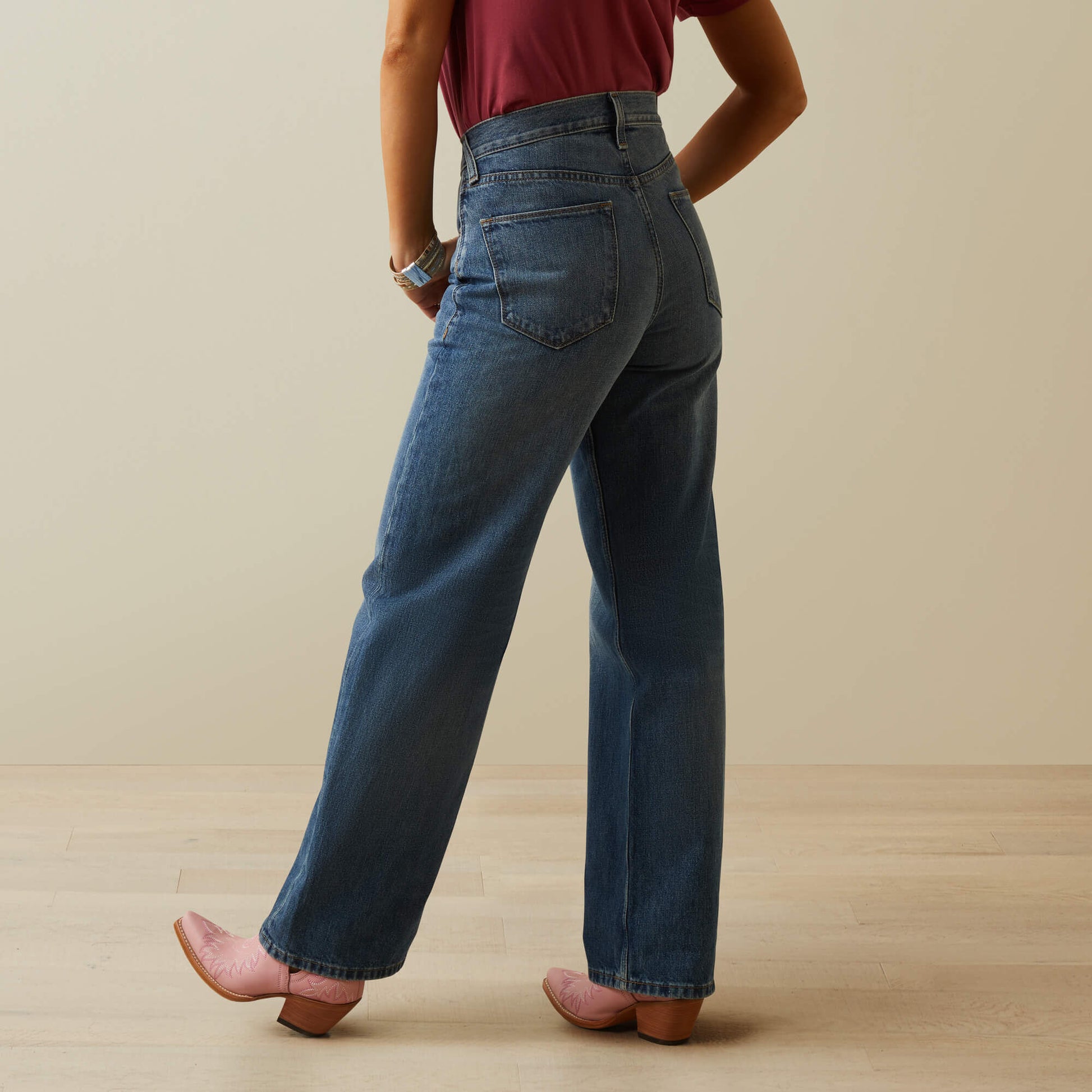 Ariat Ultra High Rise Tomboy Wide Jean