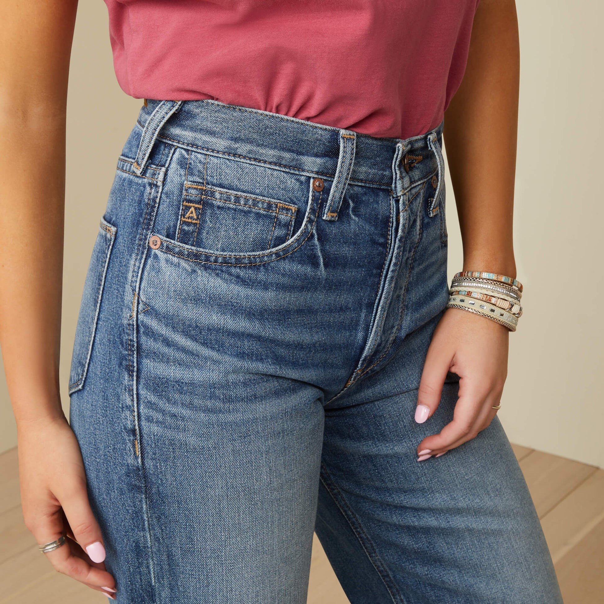 Ariat Ultra High Rise Tomboy Wide Jean