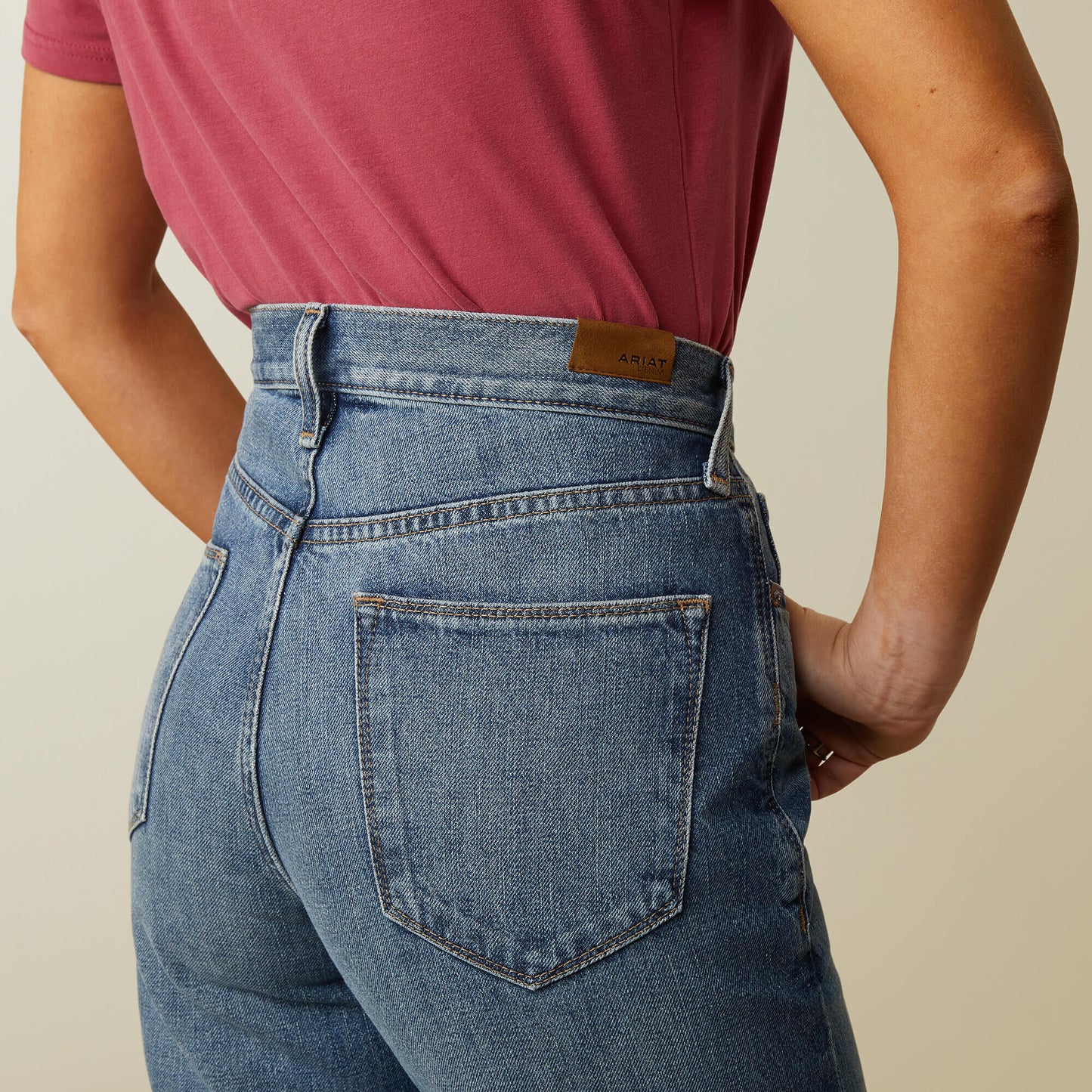Ariat Ultra High Rise Tomboy Wide Jean