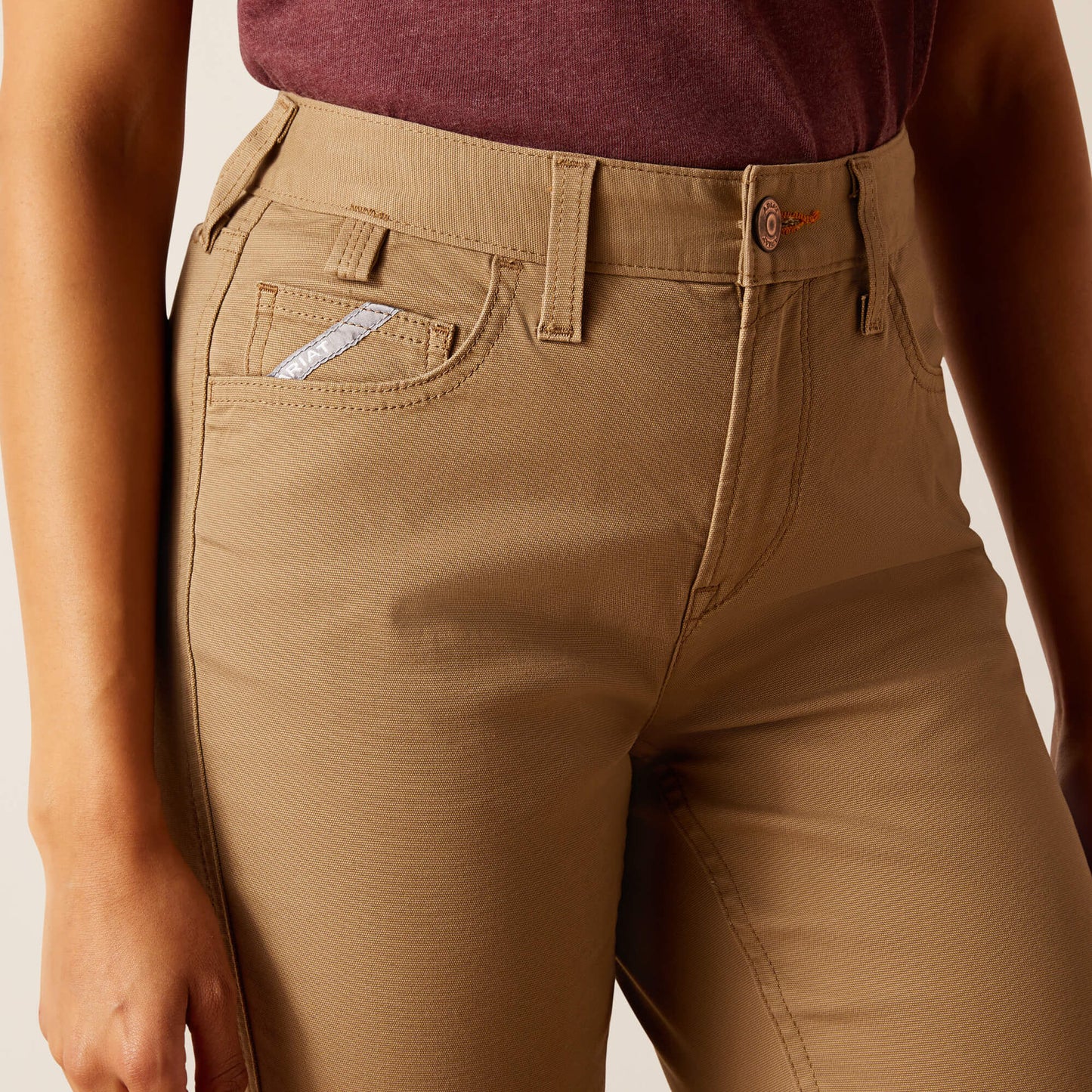 Ariat Rebar Perfect Rise Made Tough Straight Pant