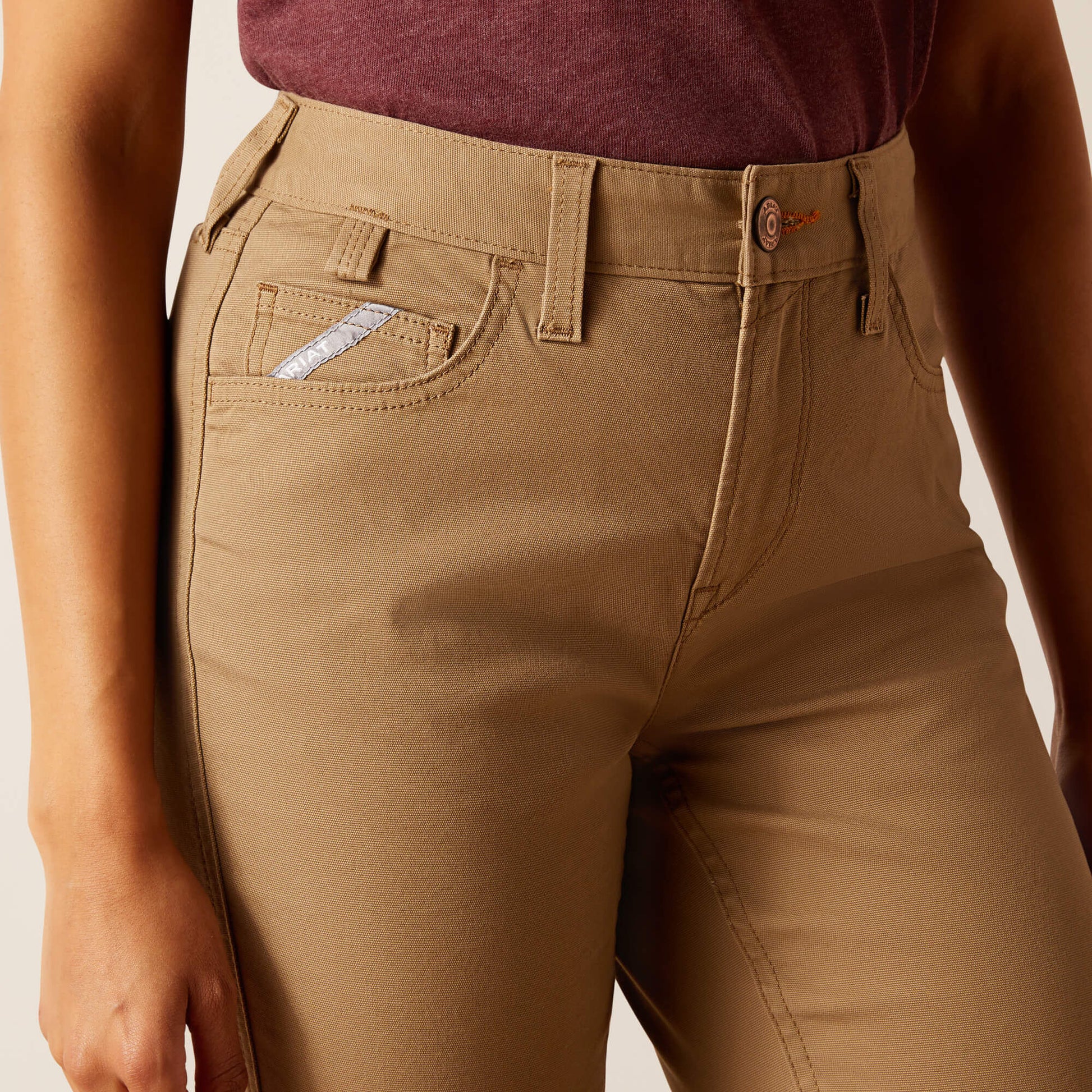 Ariat Rebar Perfect Rise Made Tough Straight Pant