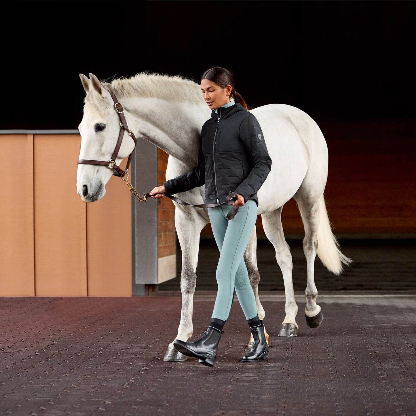 Ariat Tri Factor Vivacity Heat Half Grip Breech