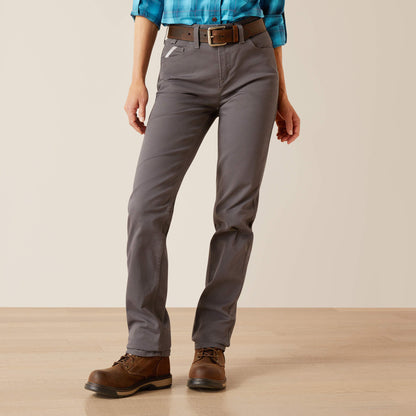 Ariat Rebar Perfect Rise Made Tough Straight Pant
