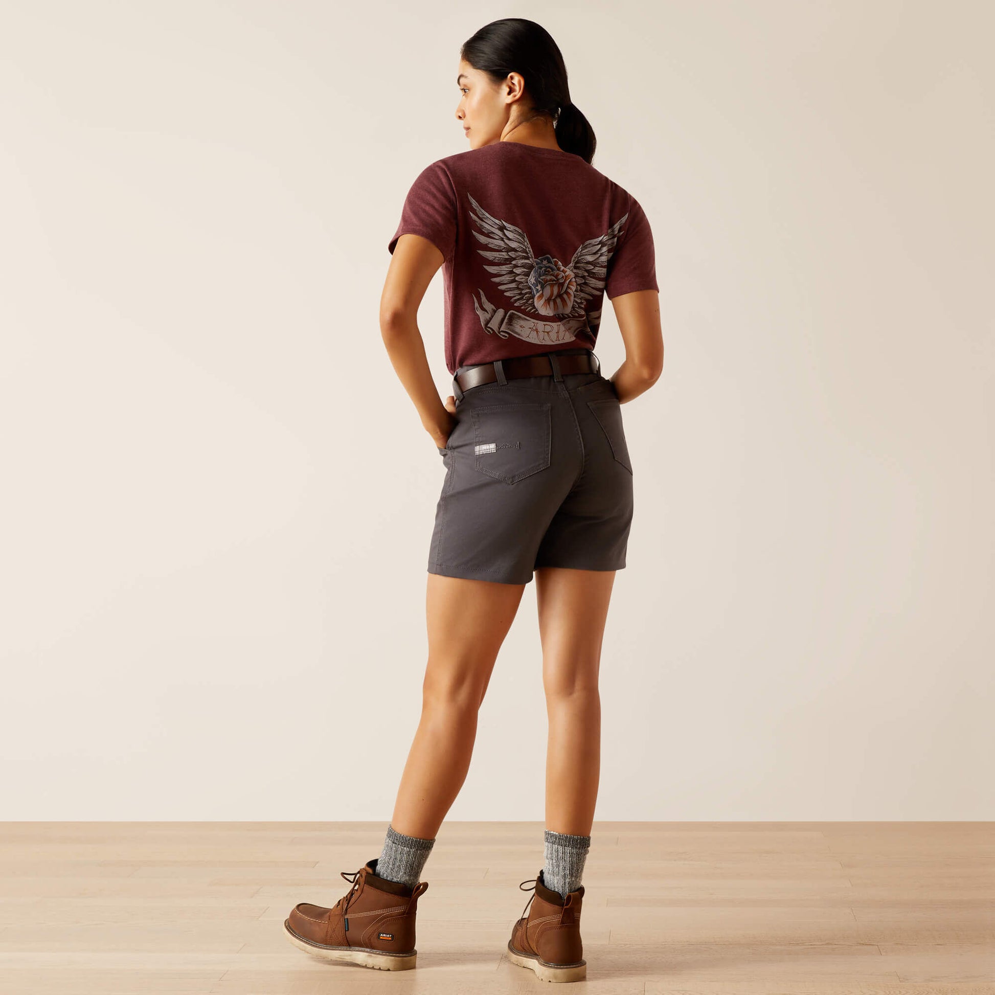 Ariat Rebar PR Made Tough 6" Short