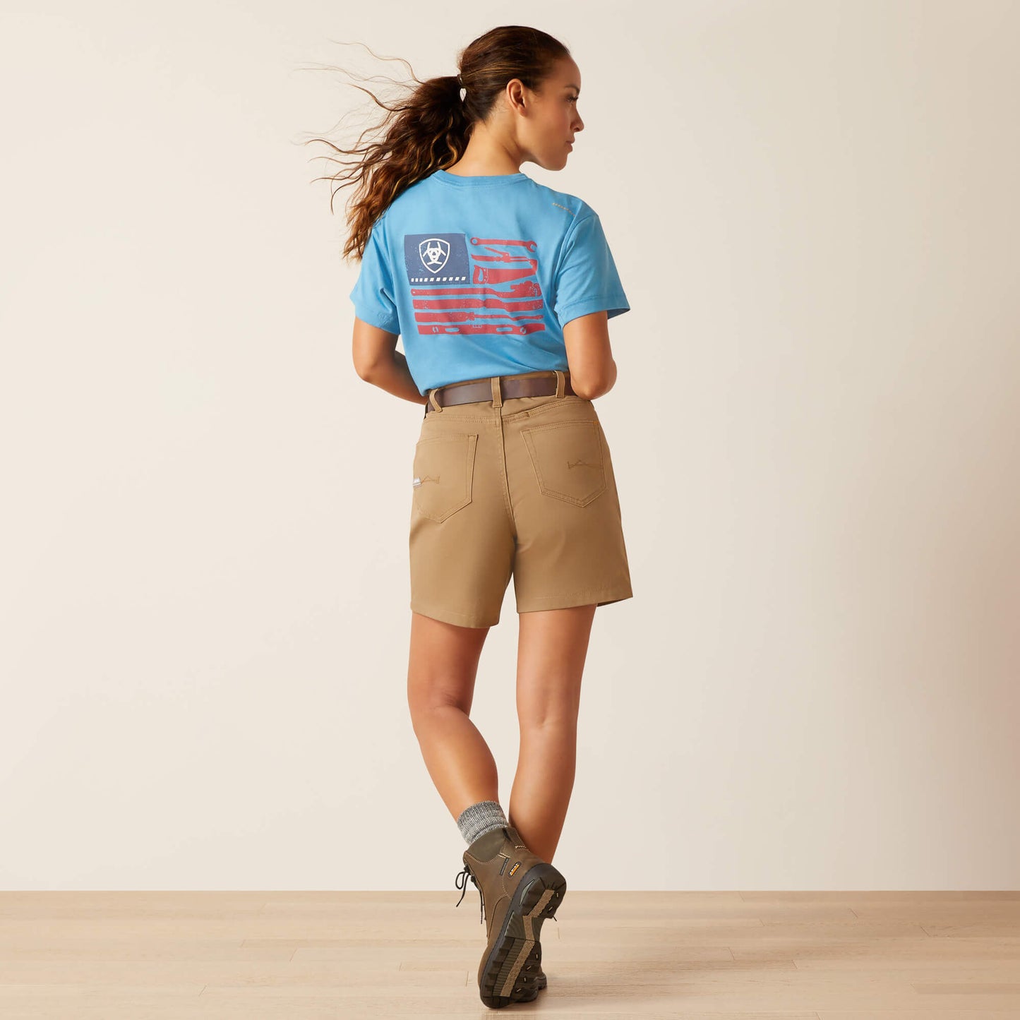 Ariat Rebar PR Made Tough 6" Short