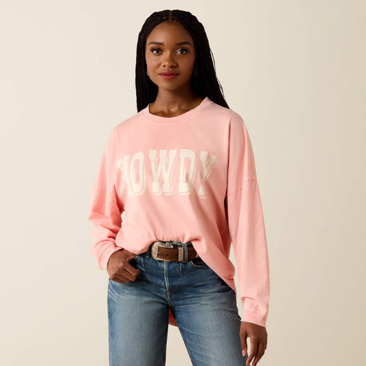Ariat Canvas Oversized Long Sleeve T-Shirt
