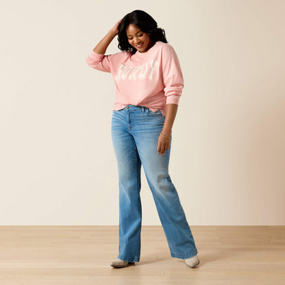 Ariat Canvas Oversized Long Sleeve T-Shirt