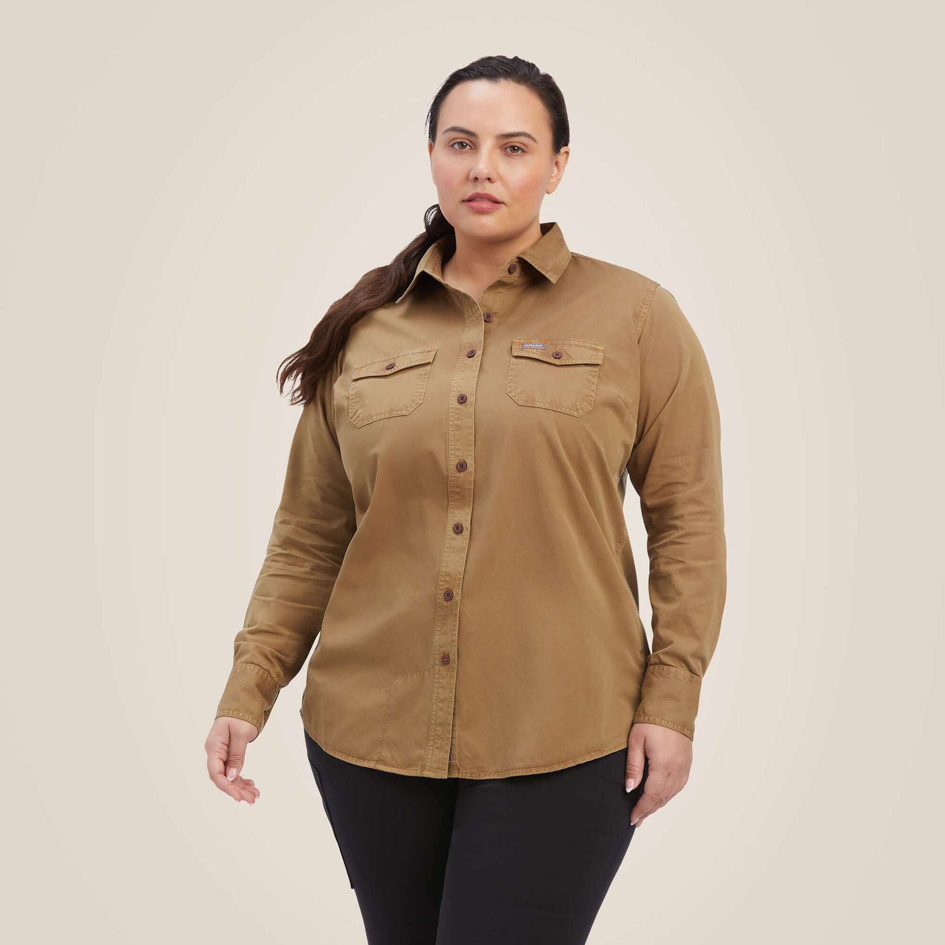 Ariat Rebar Washed Twill Work Shirt