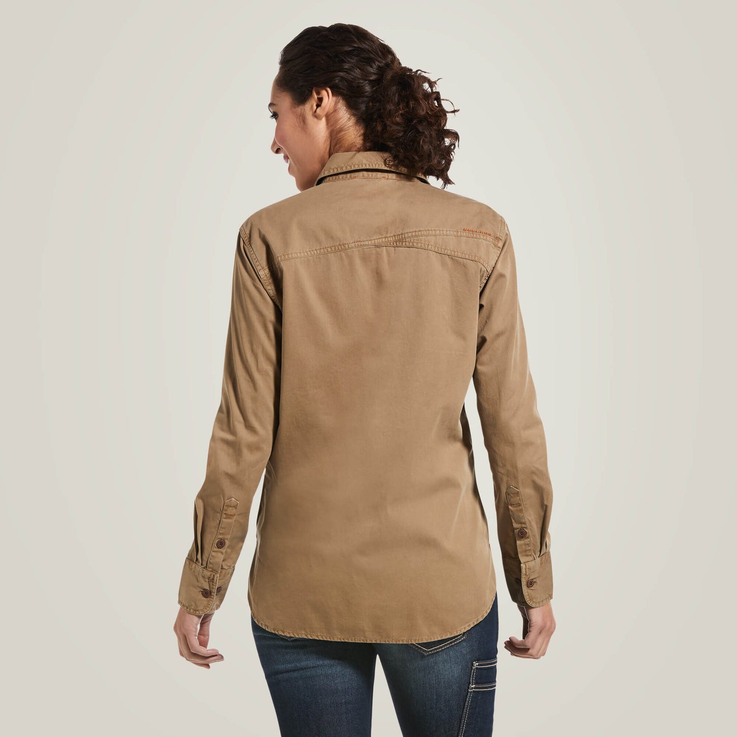 Ariat Rebar Washed Twill Work Shirt
