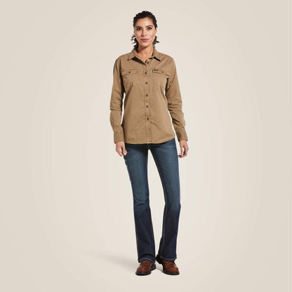 Ariat Rebar Washed Twill Work Shirt