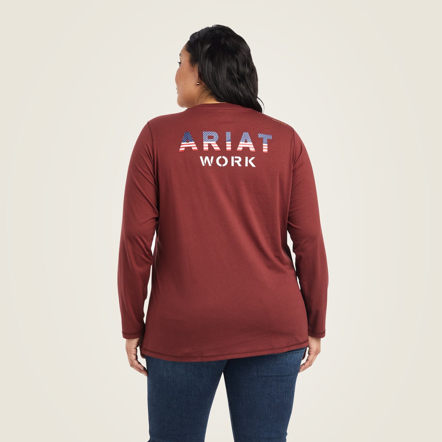 Ariat Rebar Workman USA Logo T-Shirt