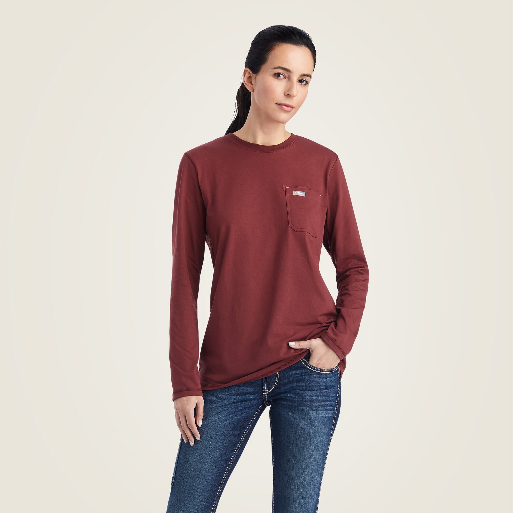 Ariat Rebar Workman USA Logo T-Shirt