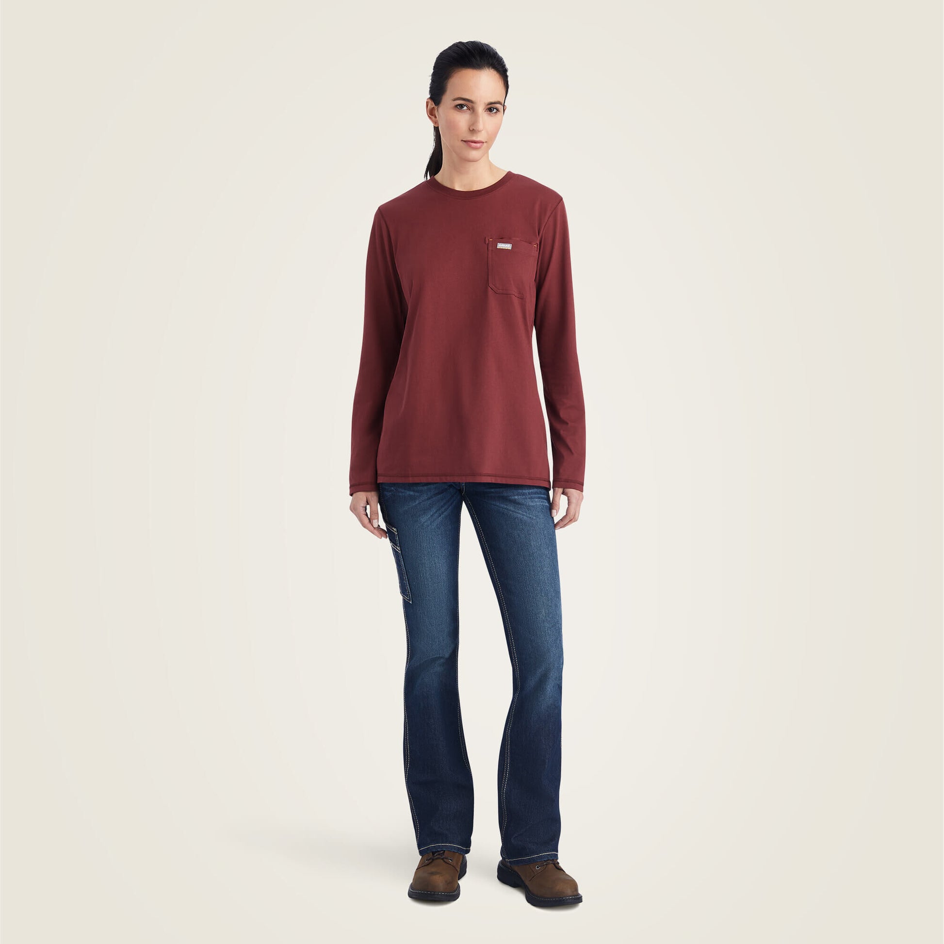 Ariat Rebar Workman USA Logo T-Shirt