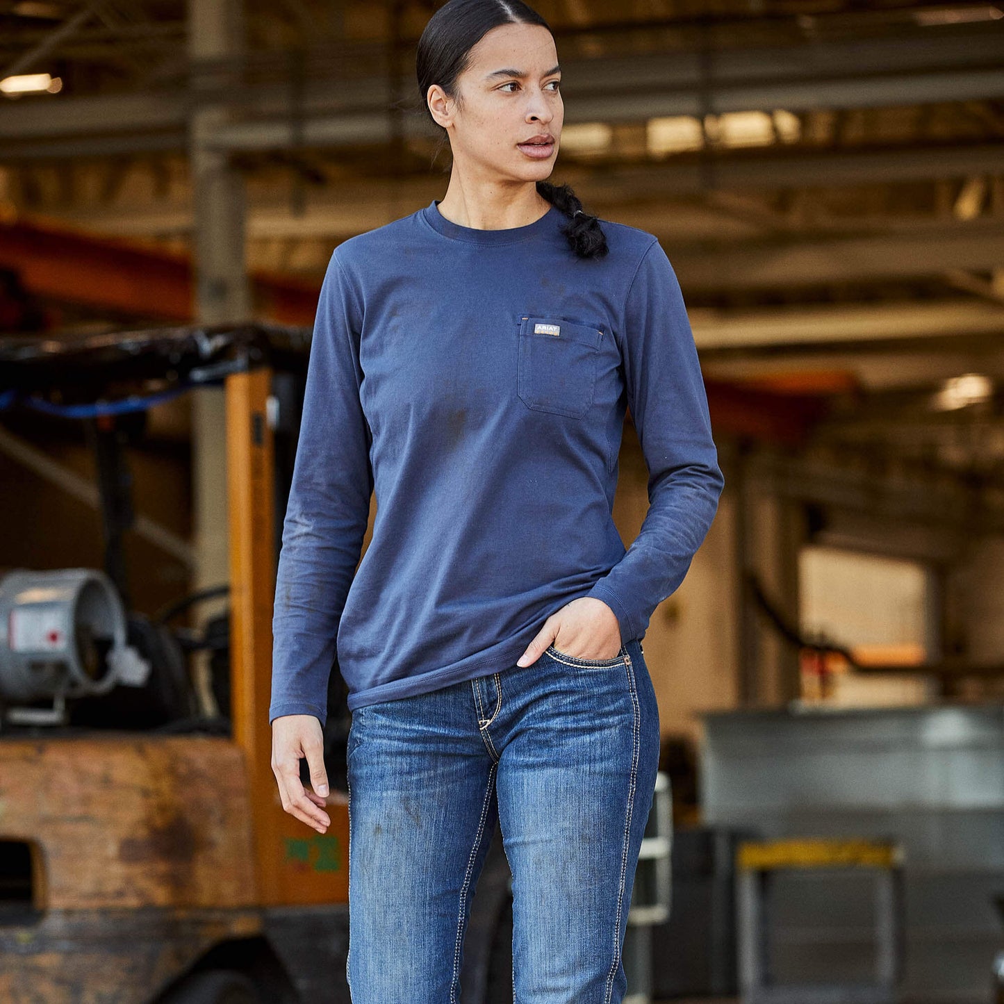 Ariat Rebar Workman USA Logo T-Shirt