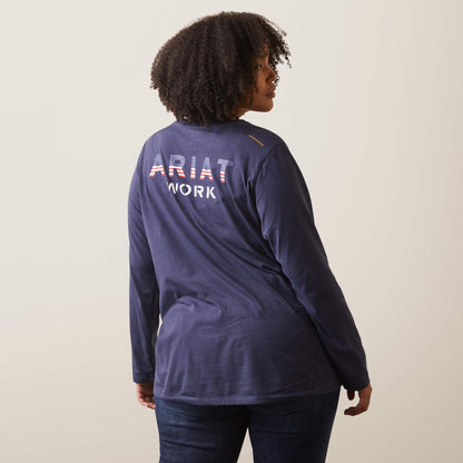 Ariat Rebar Workman USA Logo T-Shirt