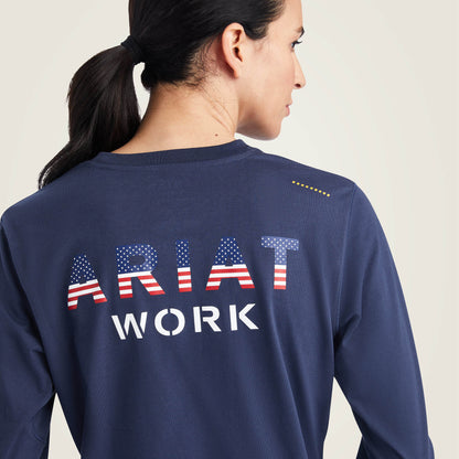 Ariat Rebar Workman USA Logo T-Shirt