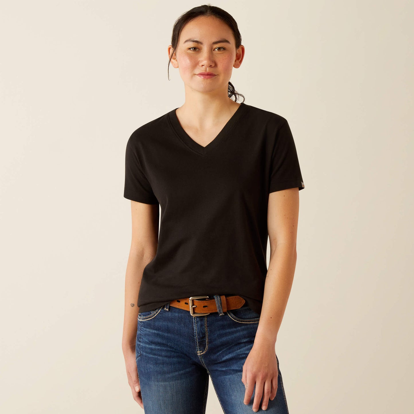 Ariat Rebar Cotton Strong Standard V-Neck T-Shirt