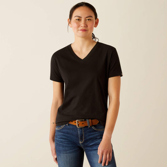 Ariat Rebar Cotton Strong Standard V-Neck T-Shirt