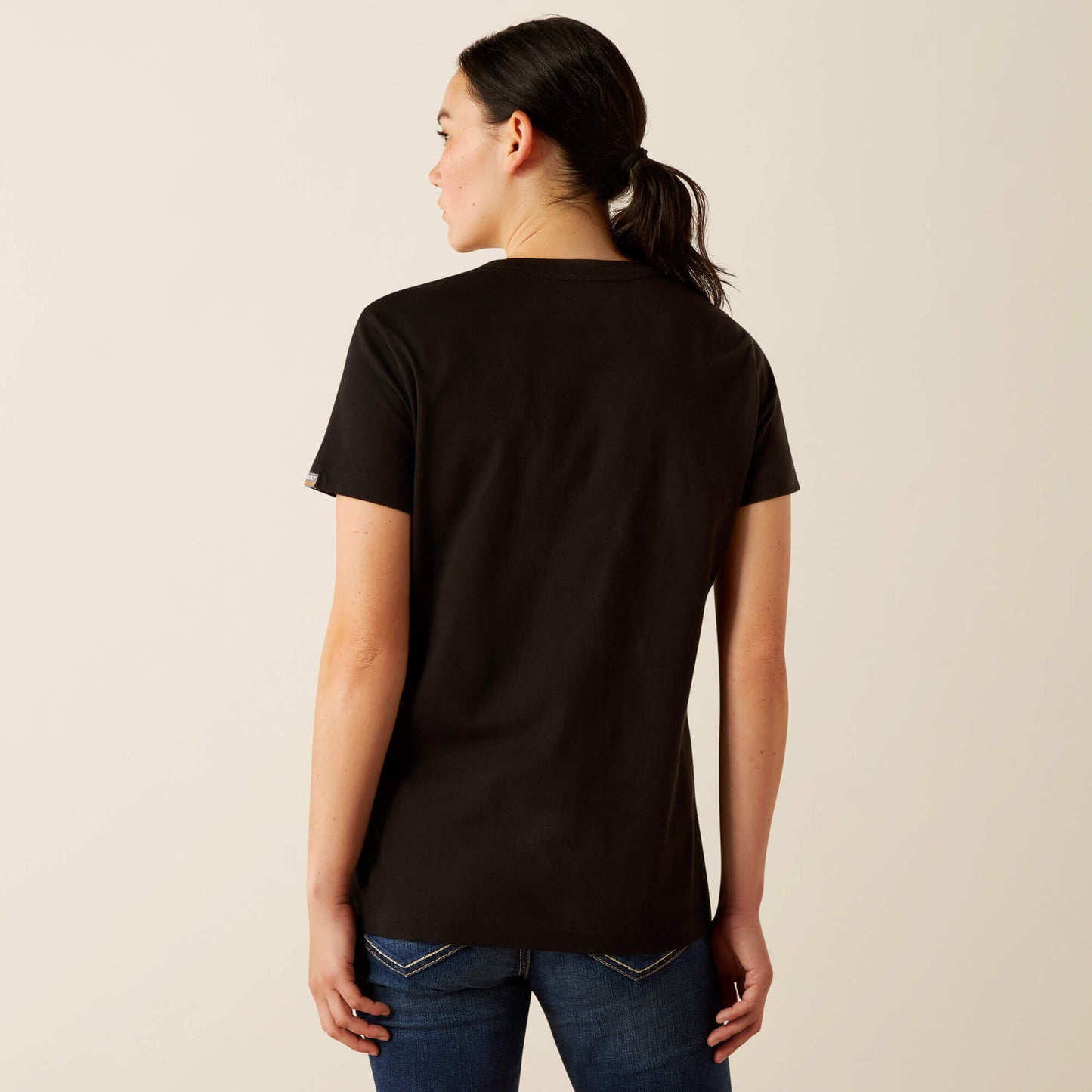 Ariat Rebar Cotton Strong Standard V-Neck T-Shirt