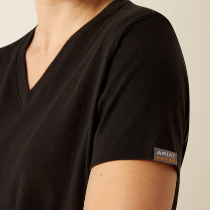 Ariat Rebar Cotton Strong Standard V-Neck T-Shirt