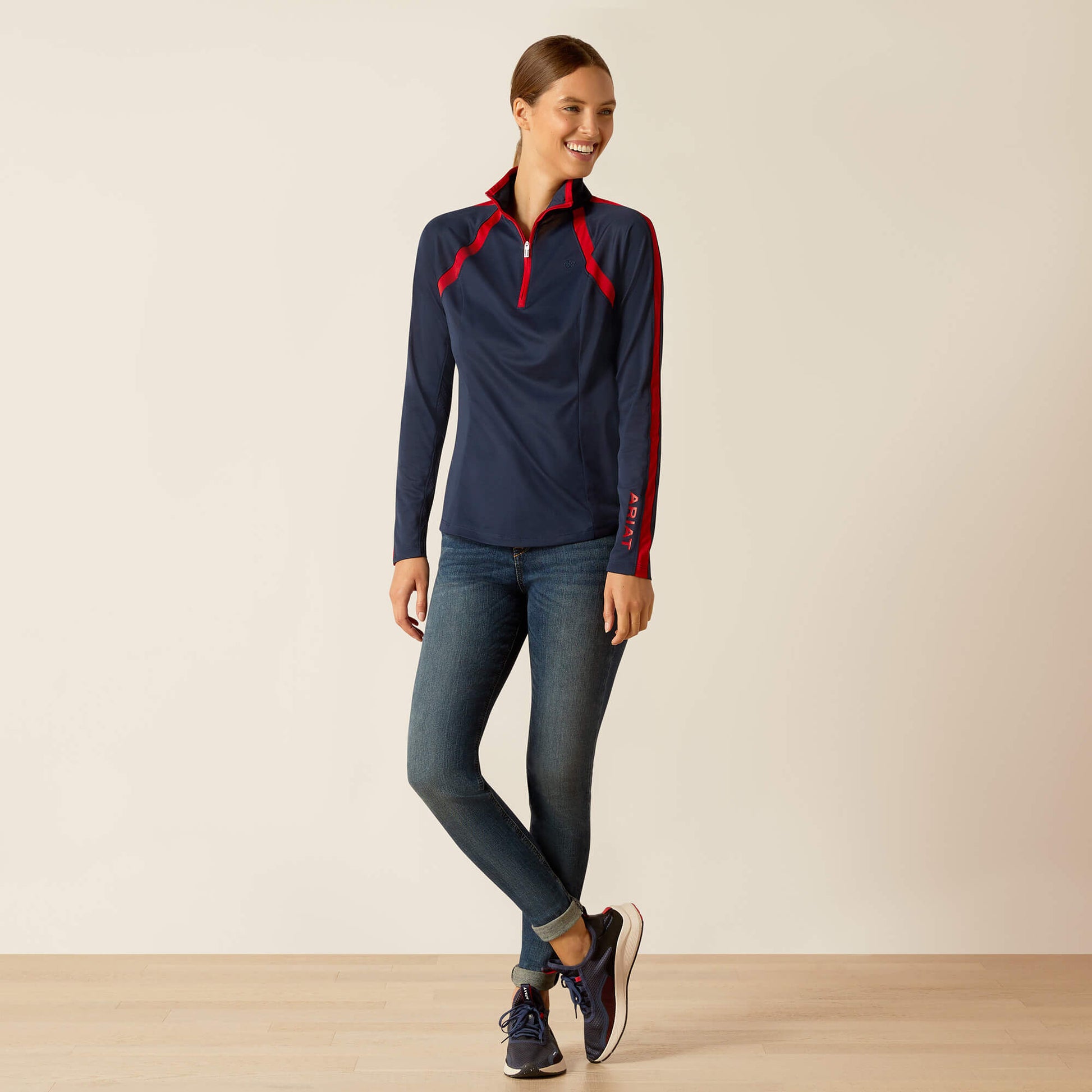 Ariat Sunstopper 3.0 1/4 Zip Baselayer