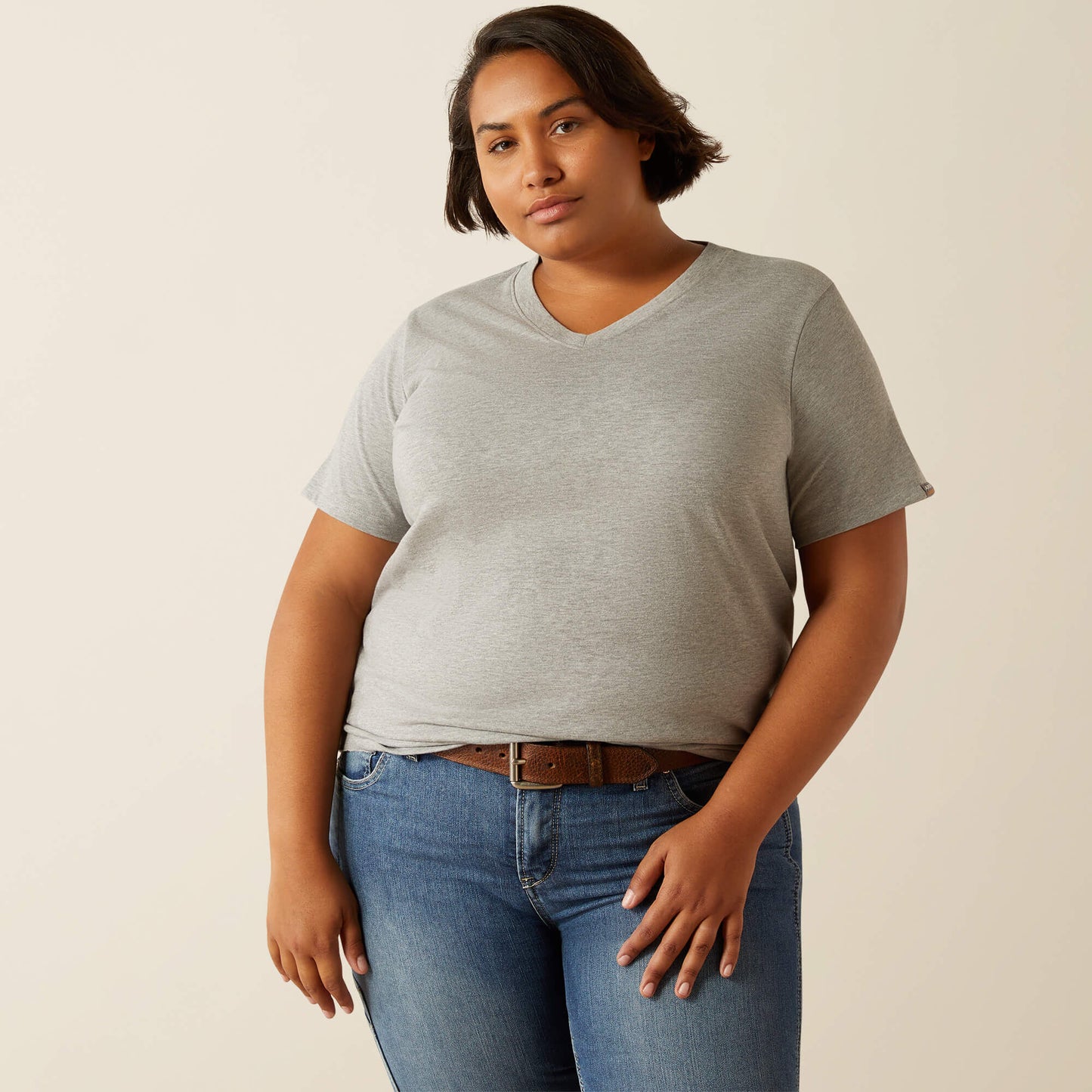Ariat Rebar Cotton Strong Standard V-Neck T-Shirt