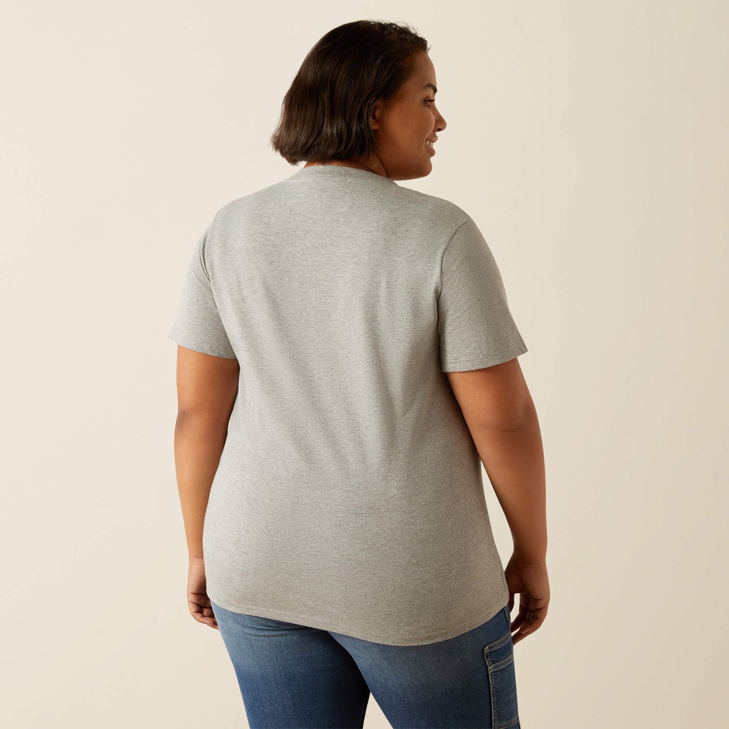 Ariat Rebar Cotton Strong Standard V-Neck T-Shirt